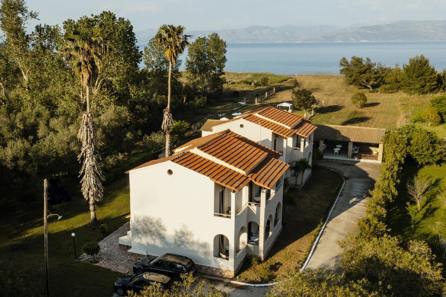 Apartmán Parakladi Seaside Retreat Lefkímmi Exteriér fotografie