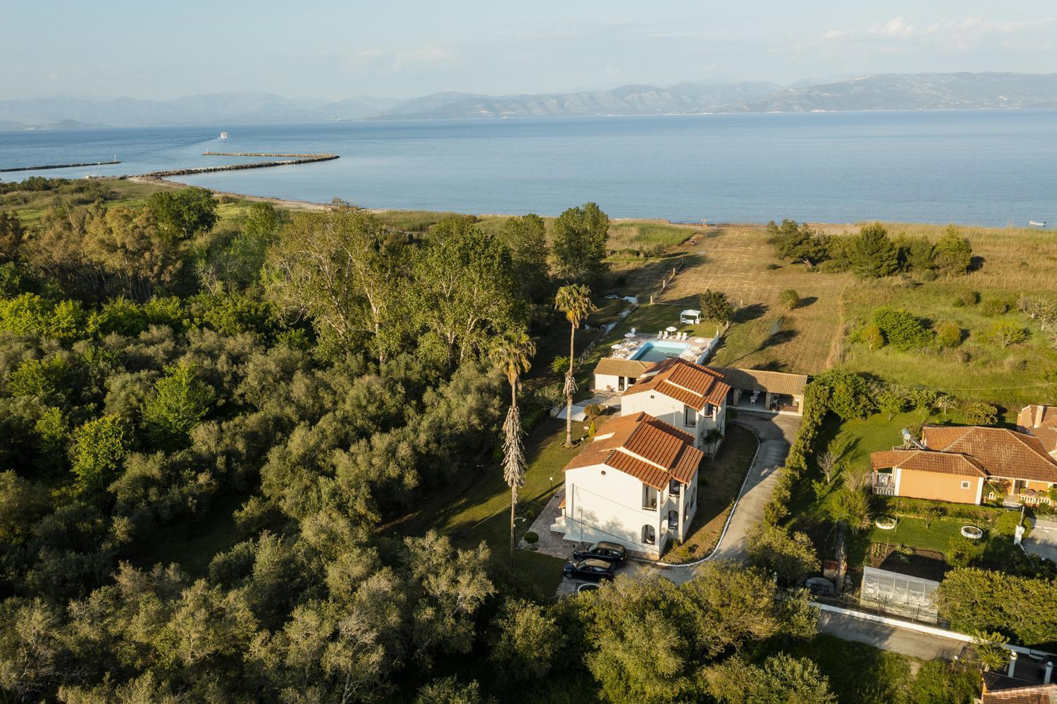 Apartmán Parakladi Seaside Retreat Lefkímmi Exteriér fotografie